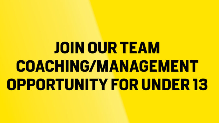 Join Our Team: Coaching/Management Opportunity for Under 13 Team at Huntingdon Town Football Club!